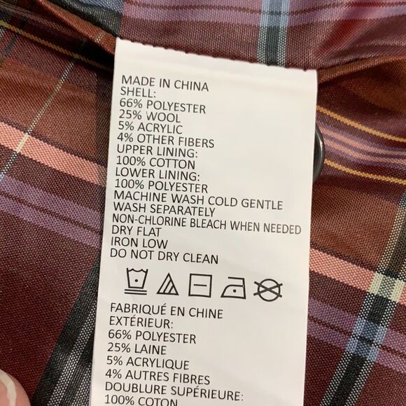 Prana Coal Quincy Wool-Blend Buckle Wrap Skirt - Picture 6 of 8